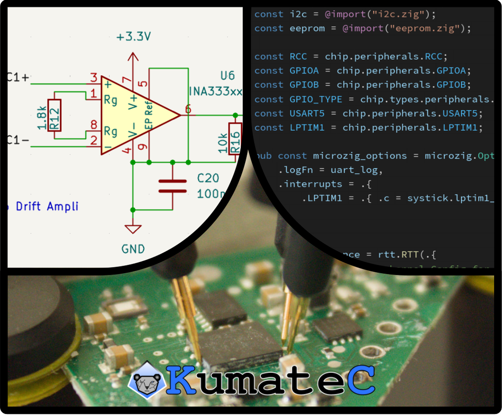 image Code et Schéma électrique de KumateC